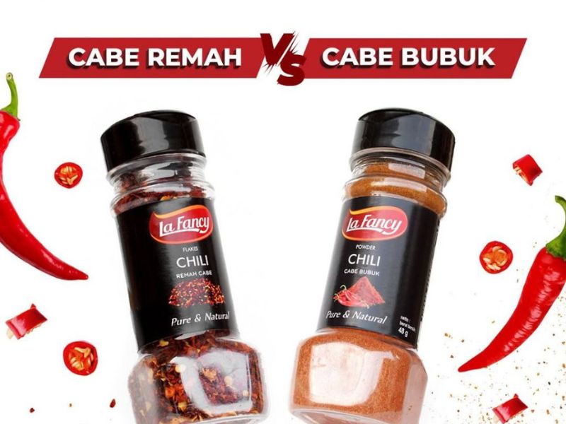 perbedaan cabe remah dan bubuk